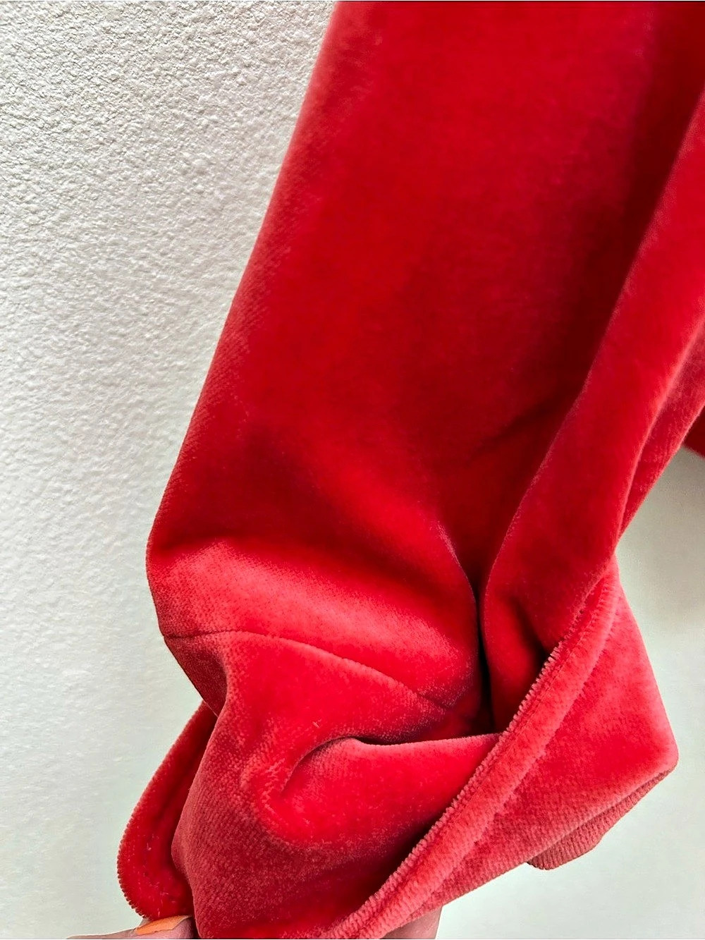 J.Crew Velvet Blazer, Rich Red, Size S/M - Picture 10 of 13